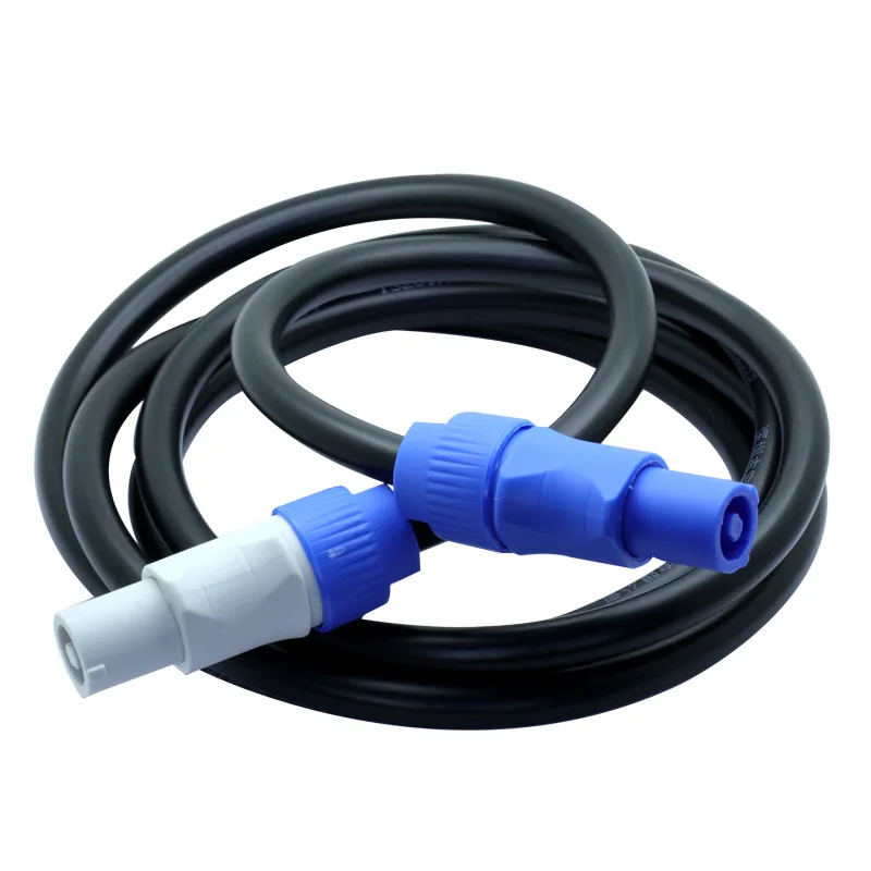 Conector de luz de escenario, Cable de CA NAC3FCA NAC3FCB, alimentación de 250V 20A, con CE/Rohs, 1M-10M, 1 ud.