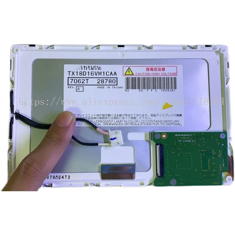 

Новый оригинальный 7-дюймовый ЖК-экран TX18D11VM1CAA TX18D16VM1CAA