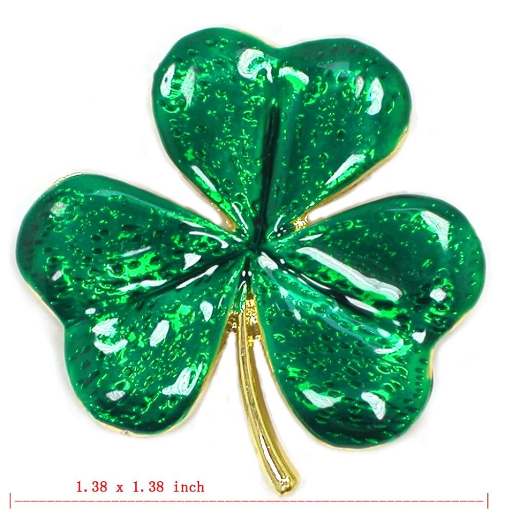 60pcs/lot Wholesale Fashion Brooch Hot sell clover Pin brooches Accessories jewelry gift C102202