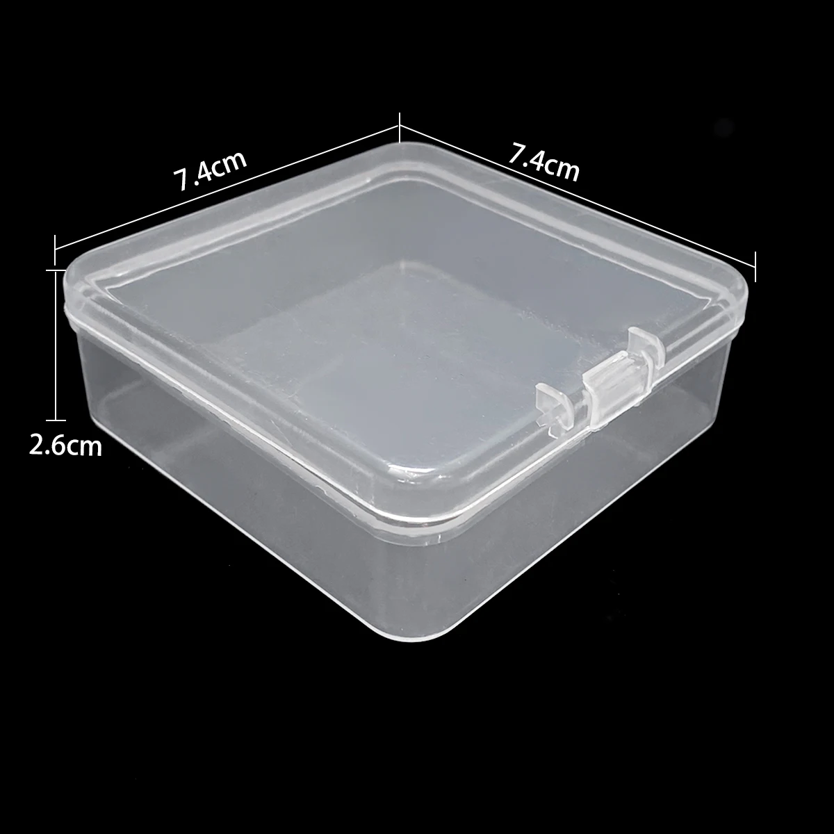 Plastic Jewellery Box with Mirror, Adjustable Storage