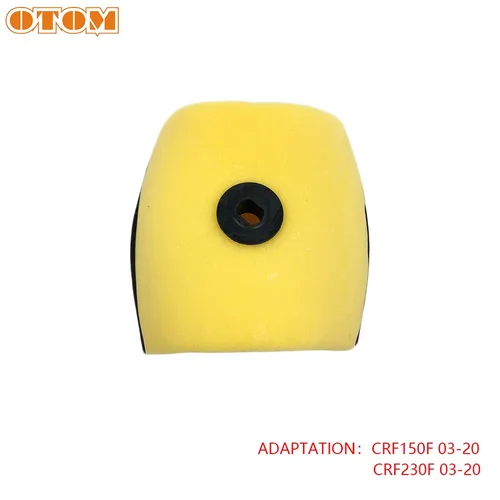 OTOM-filtro de aire para motocicleta, esponja de núcleo de espuma amarilla, piezas de accesorios de Motocross para HONDA CRF150F 2003-2020 CRF230F 2003-2020