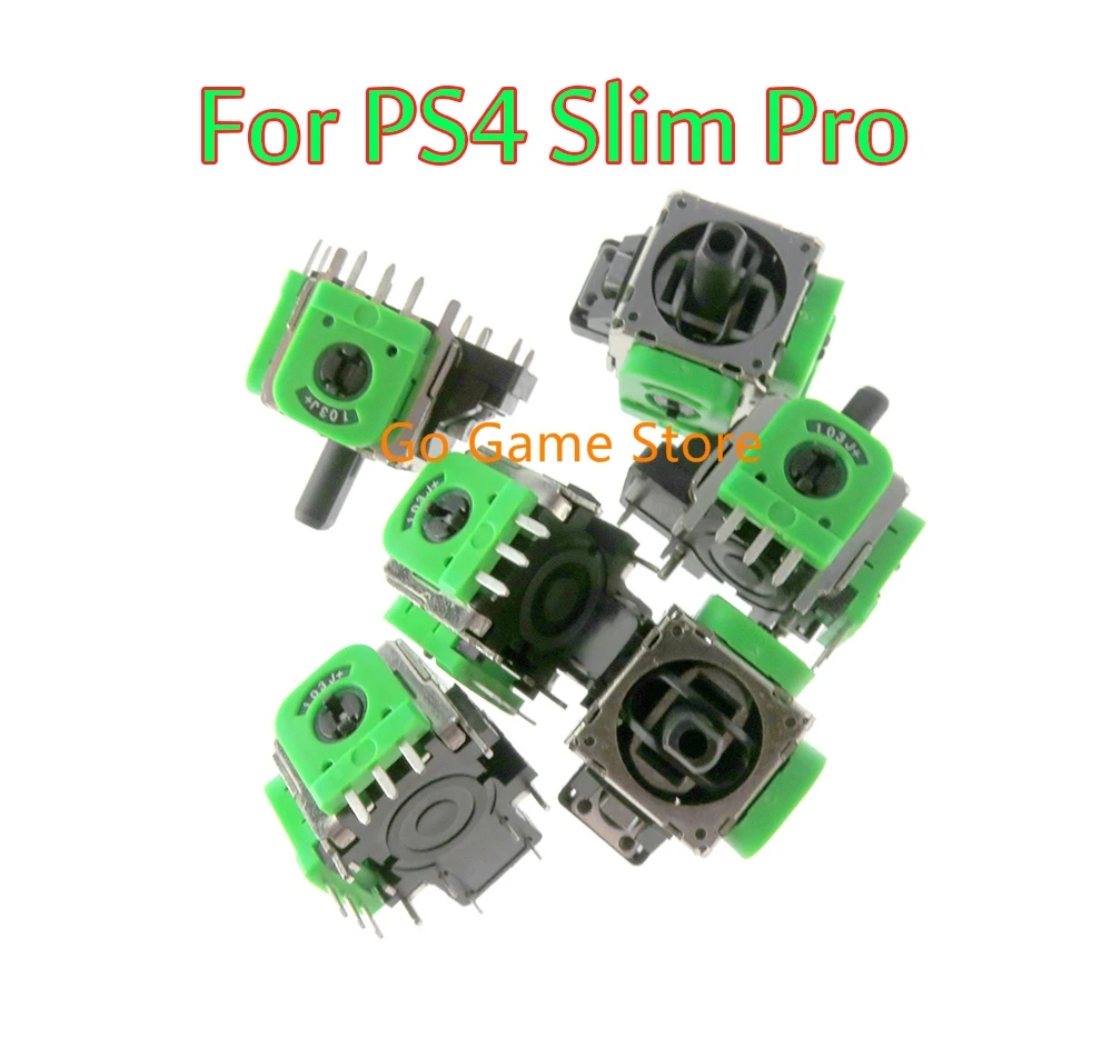 50pcs for Sony PlayStation 4 PS4 Slim Pro 3D Rocker Analog Joystick Replacement Green