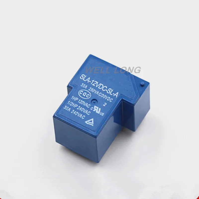 

20pcs T90 Coil Relay 12VDC 30A 250VAC 5 pin SLA-12VDC-SL-A PCB Type.