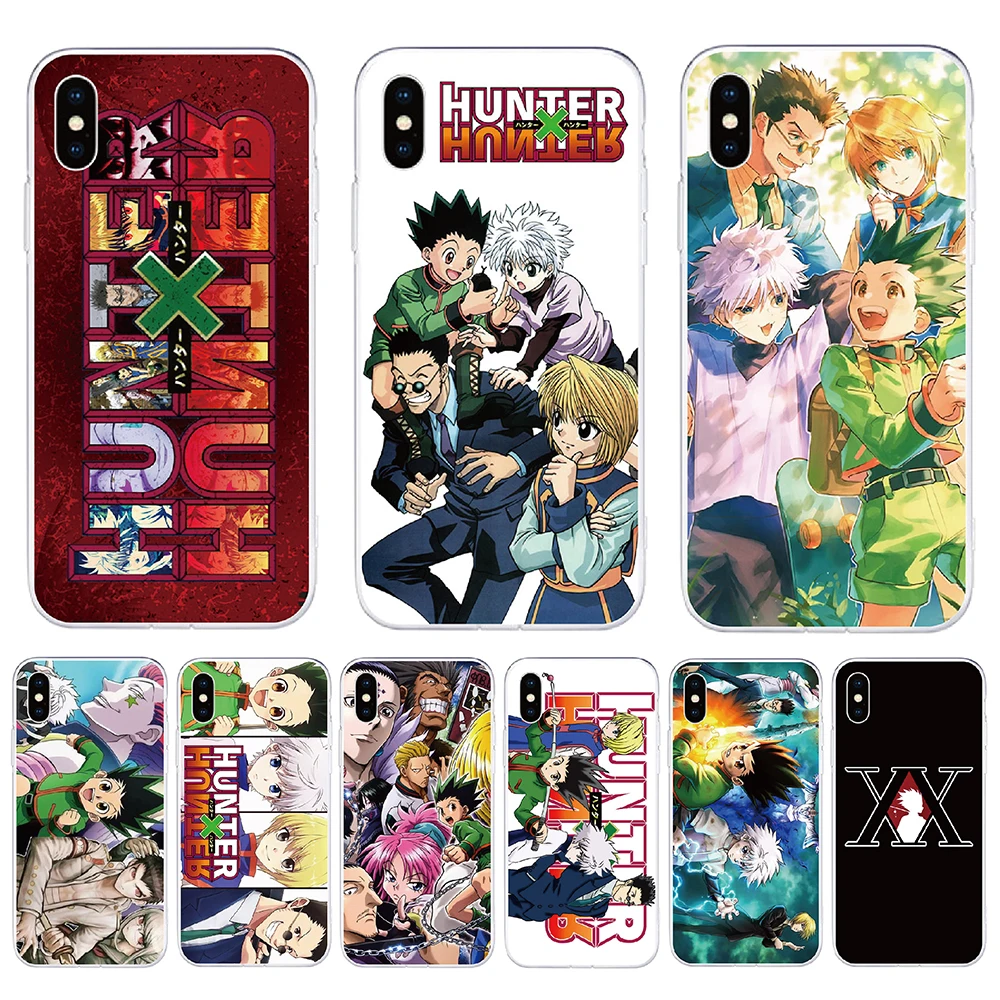 For Google pixel 3 3XL 2 2XL XL Pixel Case Hunter x Hunters Soft TPU Phone Case Soft Silicone Cover Cartoon Coque