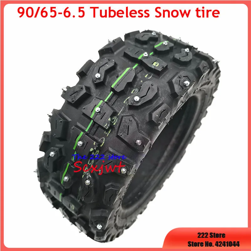 New 90/65-6.5 Snow Tyre Off Road Tubeless Tire for Electric Scooter Dualtron Ultra DIY FOR 2 Stoke Mini Pocket Bike High Quality