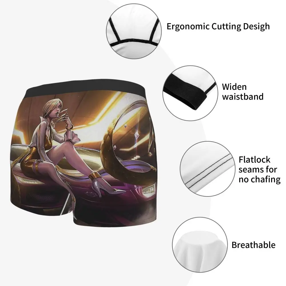 PRESTIGE K DA Evelynn League of Legends LOL MOBA Games Underpants Cotton Panties Men\'s Underwear Sexy Shorts Boxer Briefs