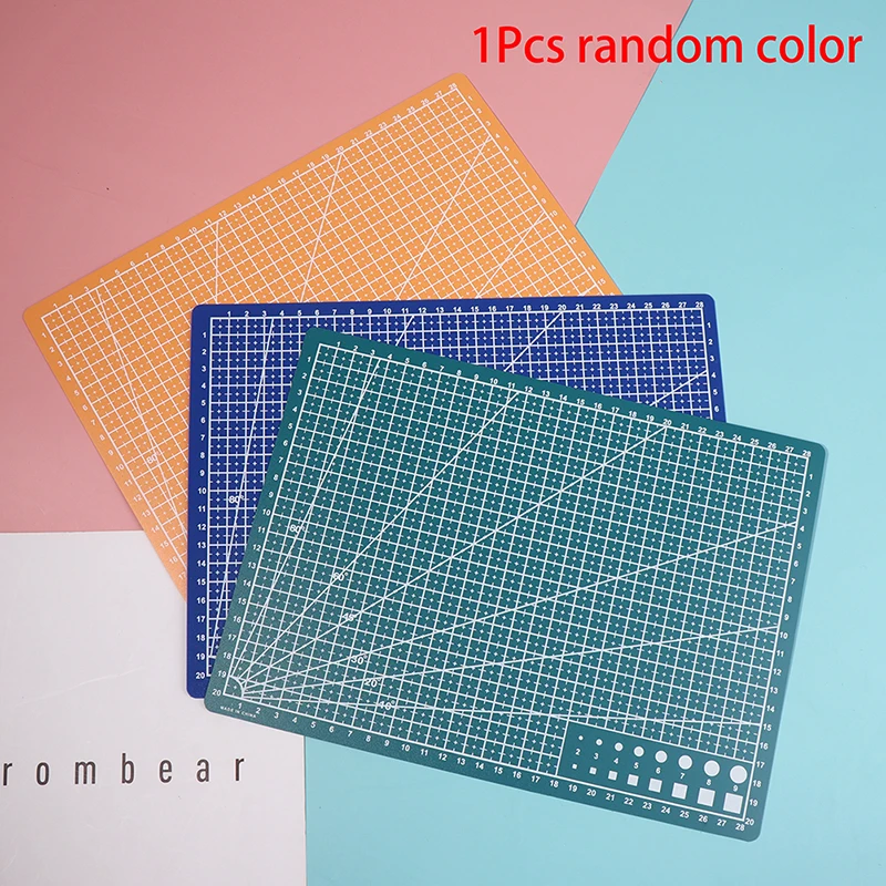 A4 Cutting Mat Self Healing Pad Printed Grid Lines Board Craft Model Tool