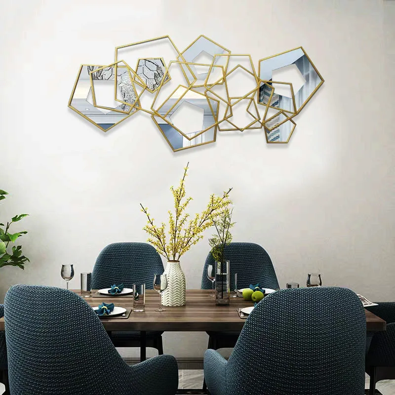 Metal Wall Decoration Sunglasses Wall Hanging Living Room Dining Room Porch Light Luxury Wall Decoration