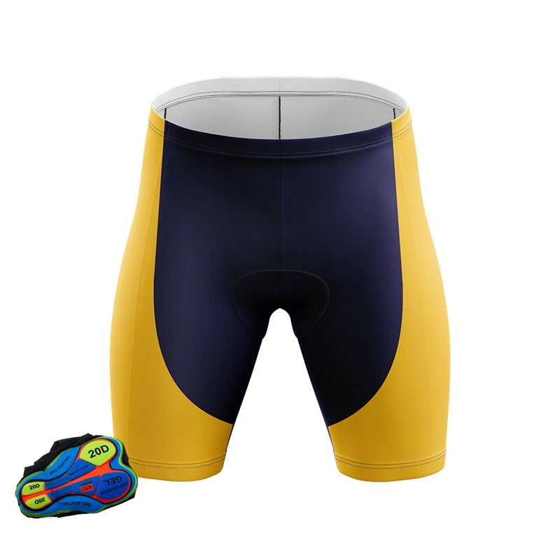 Men Bicycle short Pants Bike Downhill Slope Trousers Tights Sports Wear Professionally Team 20D Gel Padded Cycling Shorts