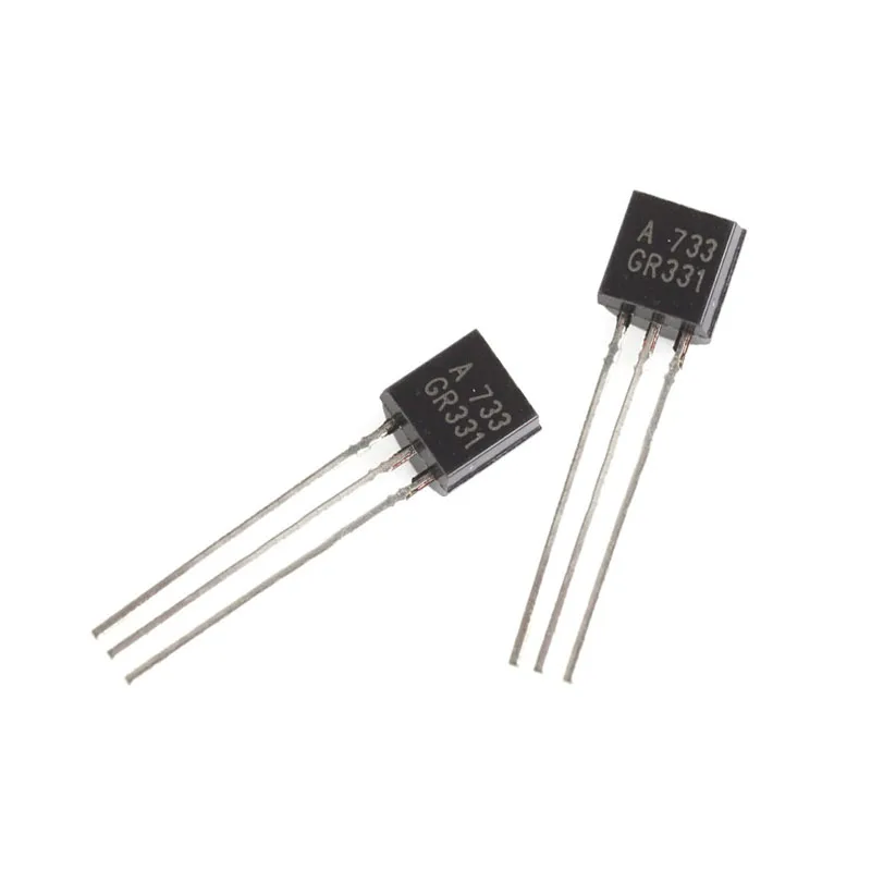 100PCS/LOT 2SA733 A733 733 0.1A/50V PNP TO-92 TO92 DIP Triode Transistor New Original Good Quality Chipset