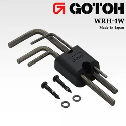 Gotoh WRH-1W Black Wrench Holder w/ 4 Allen Hex Keys