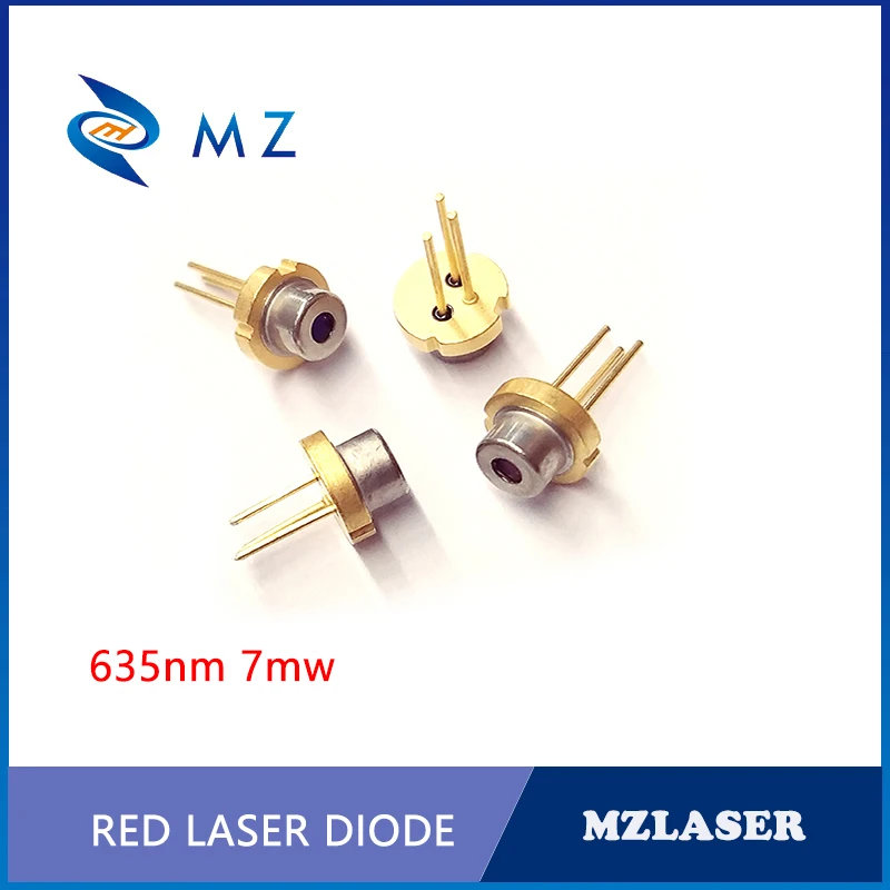 635nm7mw Laser Diode TO-18Packaging Red Industrielle Laser Diode