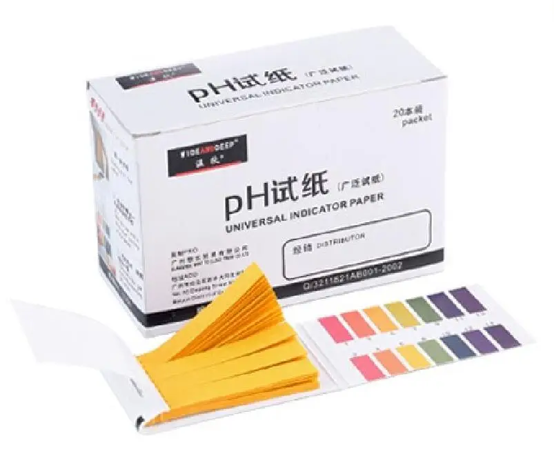 

physical tool ph test strips Acid detection Experimental Test Kits 20pcs/box free shipping