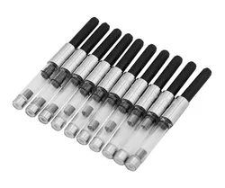 5 PCS / 10 Pieces Regal Fountain Pen Metal Ink Converter , International Standard Size