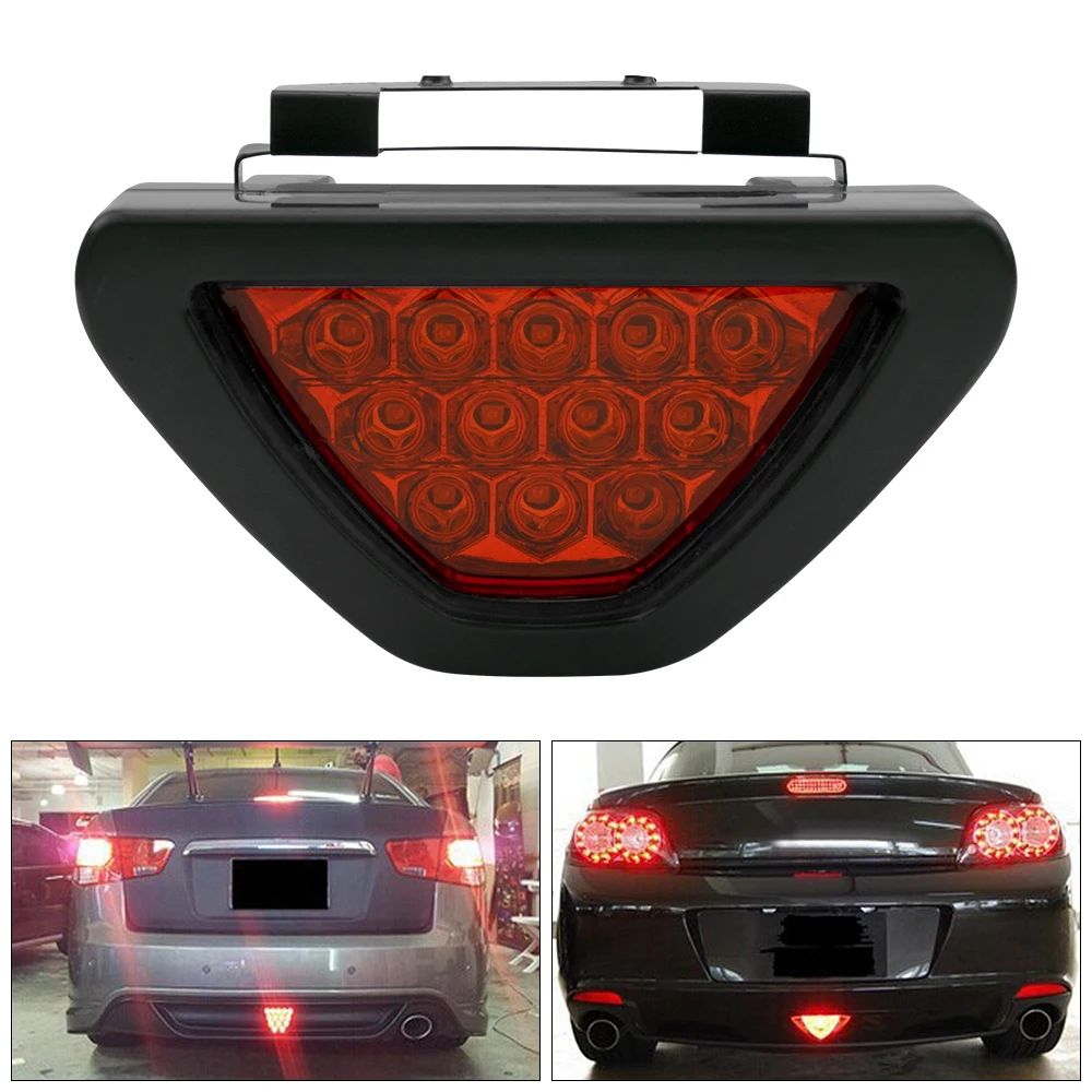 

Universal Car Led Braking Light Auto Third Stop Brake Light Automobile Parking Flashing Lamp Accessories