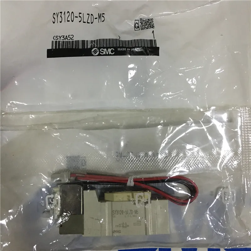 Imagem -05 - Válvula Smcsolenóide Plug-in tipo Direção Pneumática Sy31205mou-c6-q Sy3220-5mou-c6-q Sy3320-5mou-c6-q Sy3420-5mou-c6-q Novo