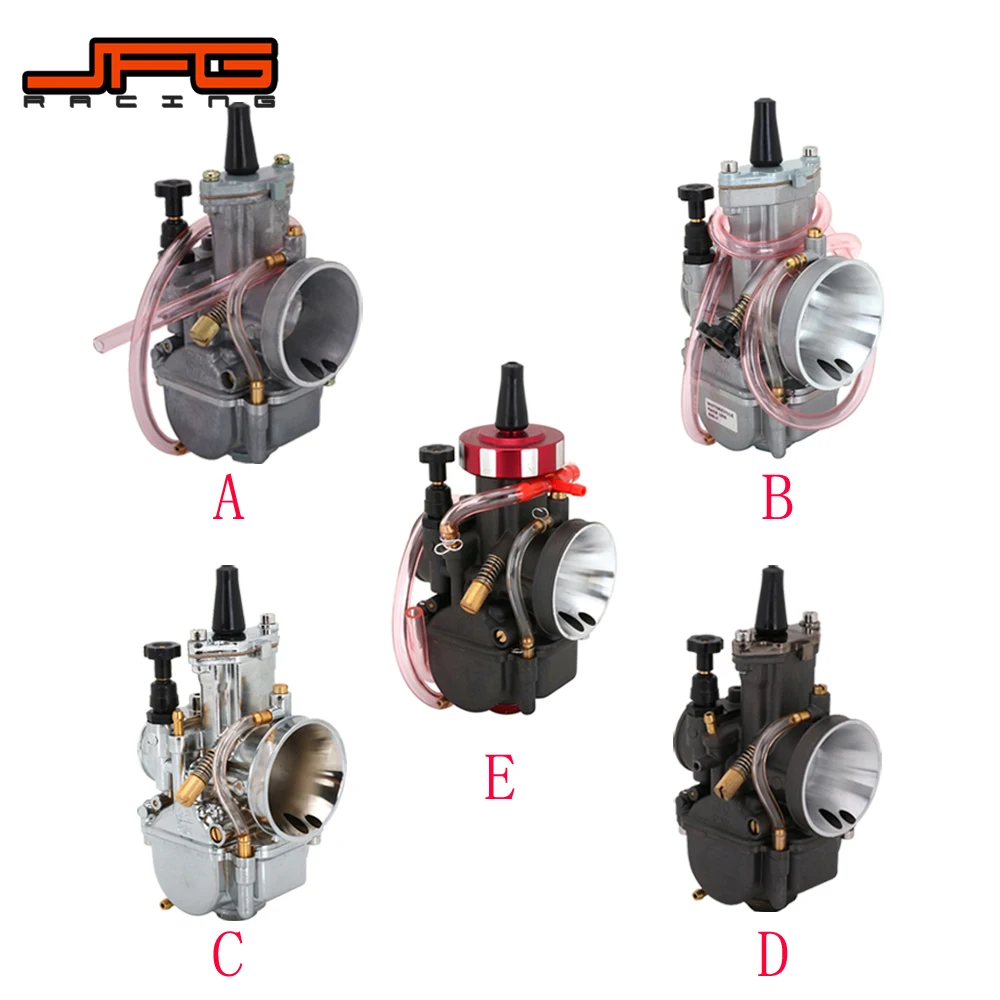 

Motorcycle Universal 2T 4T For PWK 28 30 32 34 Carburetor Carburador With Power Jet For Keihin Mikuni YAMAHA HONDA 125 150 250CC