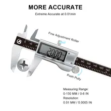 Digital stainless steel caliper 6 inch #3