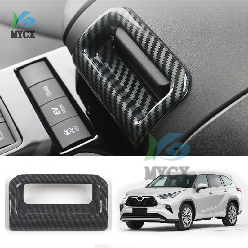 

Для Toyota Kluger Highlander XU70 Refit 2022 2021, декоративные наклейки на подлокотник, внутренняя ручка, переключатель, модификация блесток.
