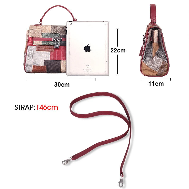 New Casual Plaid Shoulder Bag Fashion Stitching Wild Messenger Brand Female Totes Crossbody Bags Women Leather Handbag