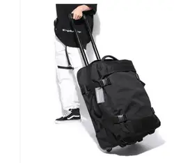 Bolsas de viaje con ruedas para hombre y mujer, Maleta de equipaje grande oxford con ruedas, 24 pulgadas