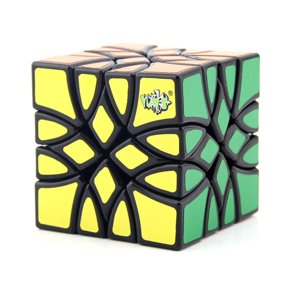 LanLan Mosaic Magic Cube Strange Shape Irregular Cubo Magico Professional Neo Speed Puzzle Antistress Educational Toys