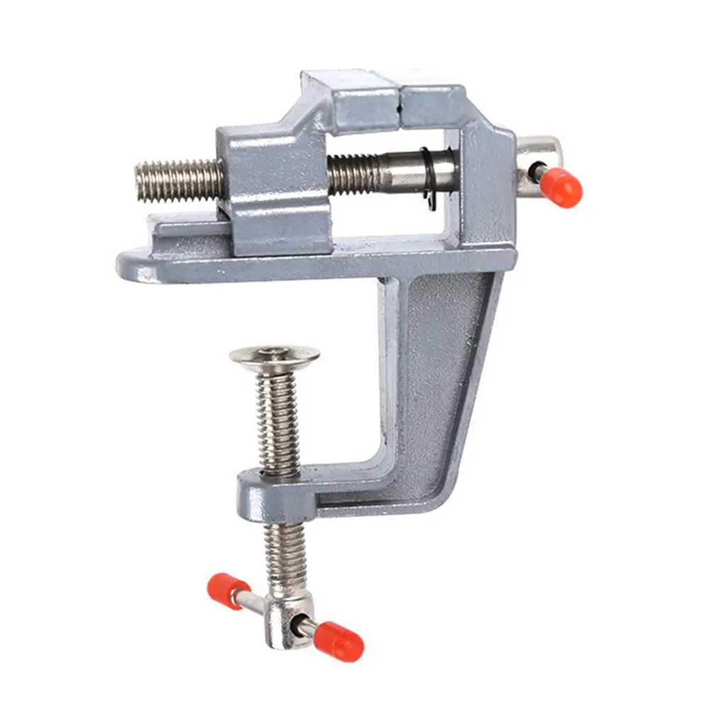 

2022 Aluminum Miniature Small Jewelers Hobby Clamp On Table Bench Vise Mini Tool Vice Muliti-Funcational Vise Repair Tool