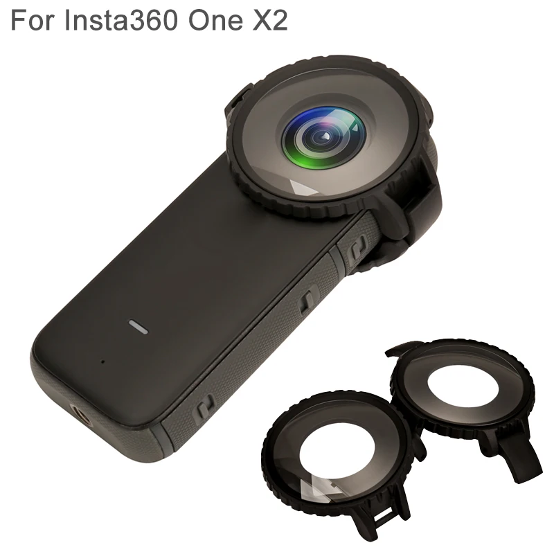 For Insta360 ONE X2 Lens Guards Lens Protection Cover 10m Waterproof Complete Protection For Insta 360 ONEX2 Camera Accessories