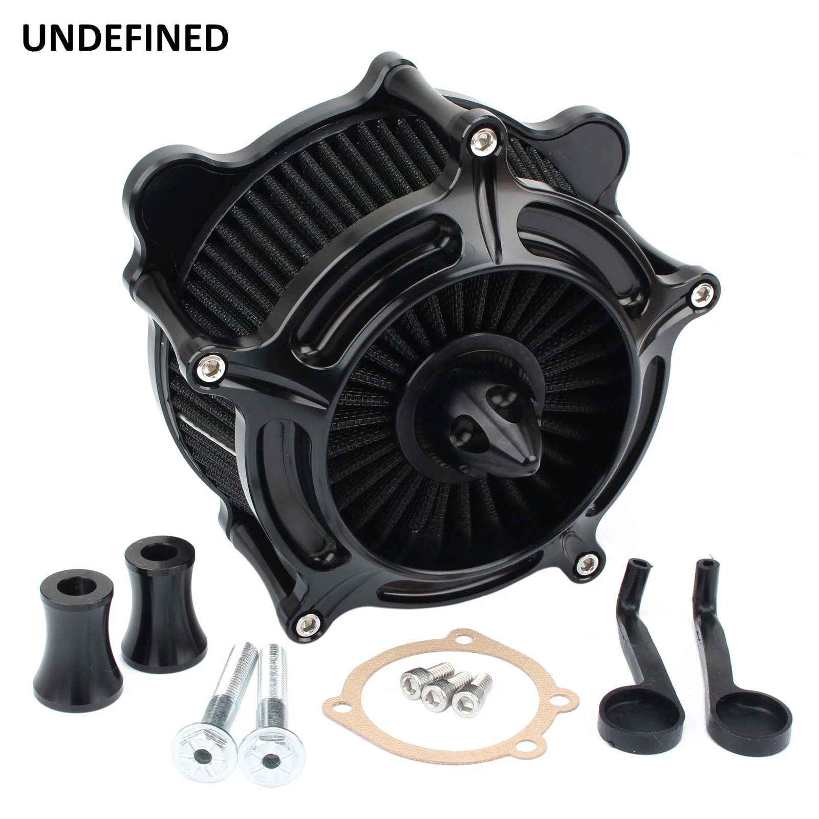 For Harley Twin Cam EVO Dyna FXR Softail 93-2015 Touring Road King Electra Glide 93-07 Air Cleaner Intake Filter System Kit