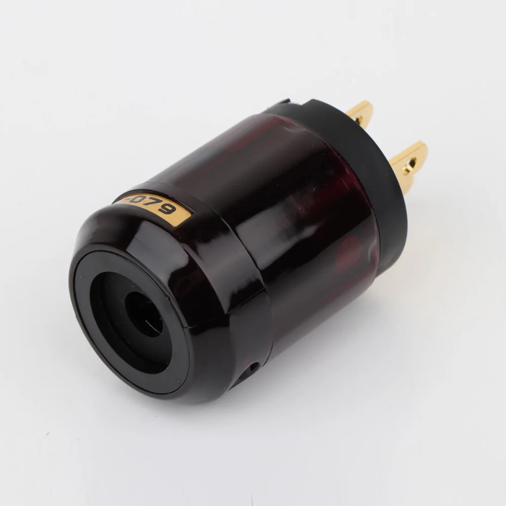 2 stück HIFI P-320/C-320 Kupfer UNS Version Schuko AC Power Stecker Ver IEC Stecker DIY – Detail 20