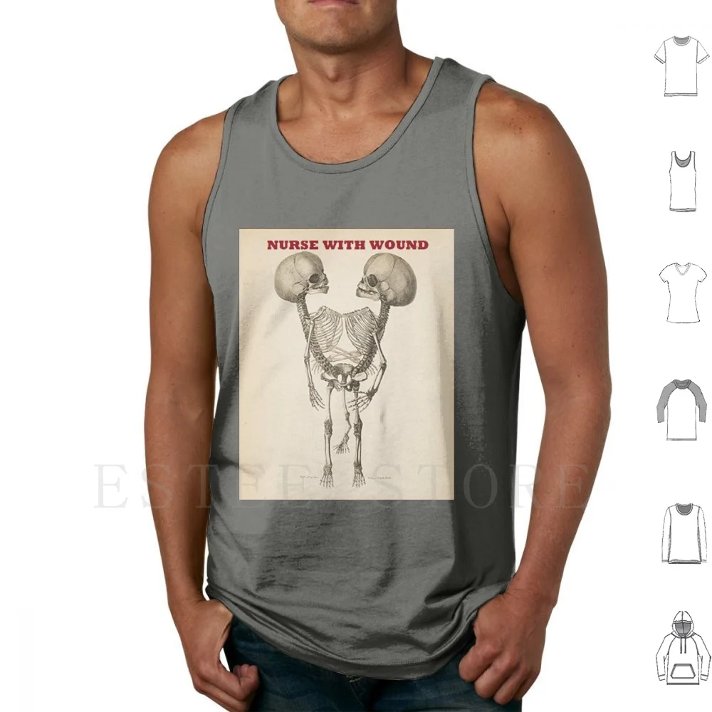Nurse With Wound Tank Tops Vest Nurse With Wound Coil Current 93 Throbbing Gristle Psychic Tv Experimental Music