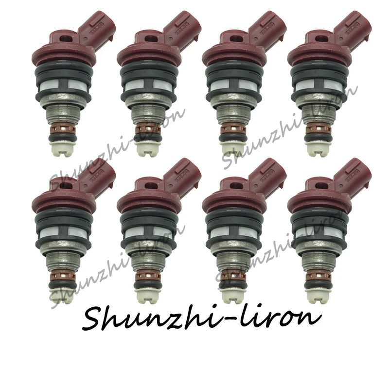 

8pcs Fuel Injector Nozzle For Nissan NX Sentra 91-94 2.0L L4 for Infiniti 2.0L 3.0L Z32 SR20 Ka24de 16600-53J03 16600-10Y00