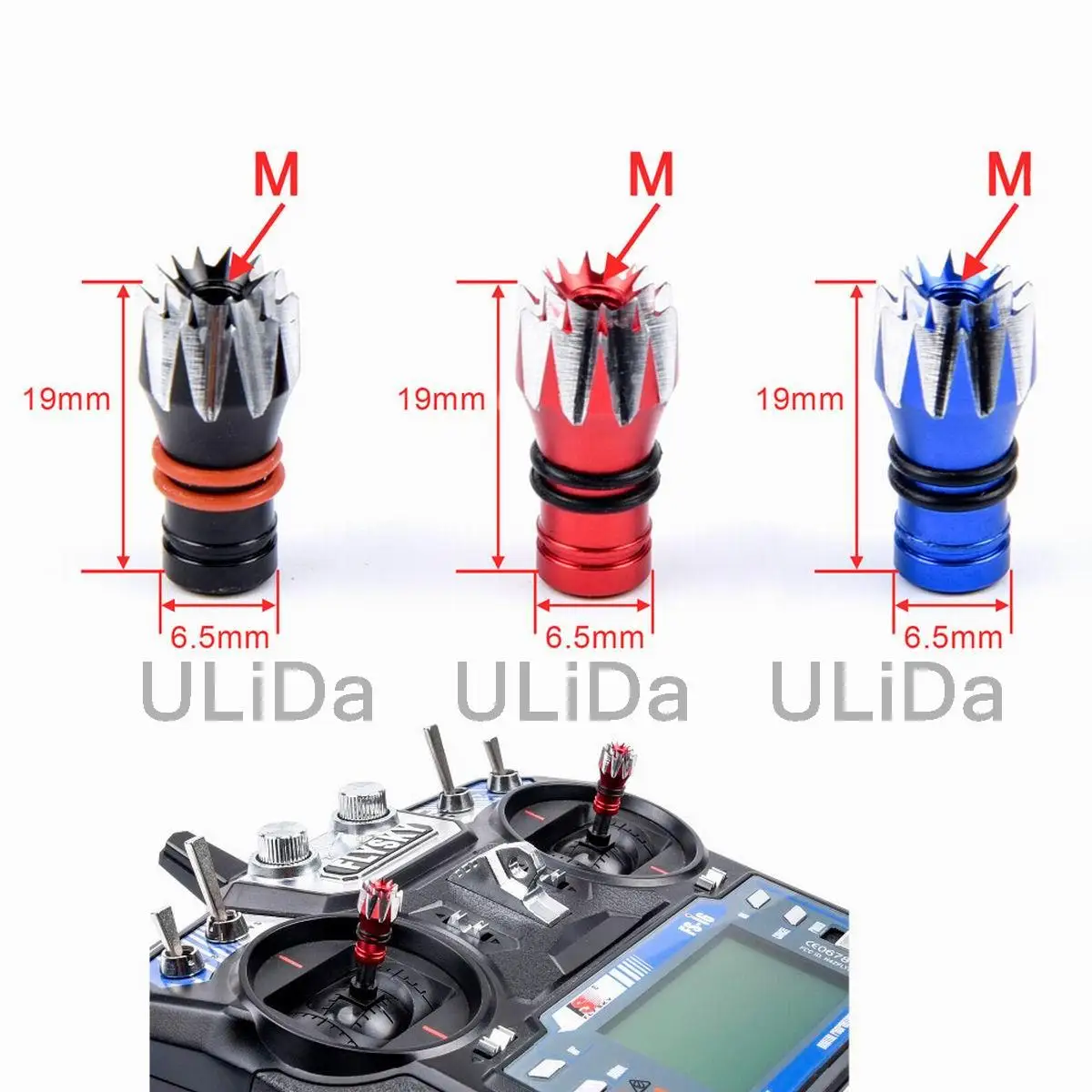 

M3 M4 M2.5 3D Rocker Head Transmitter Thumb Stick Ends Remote Controller For Flysky I6 I6X I6S / Frsky Taranis QX / X7 X-lite