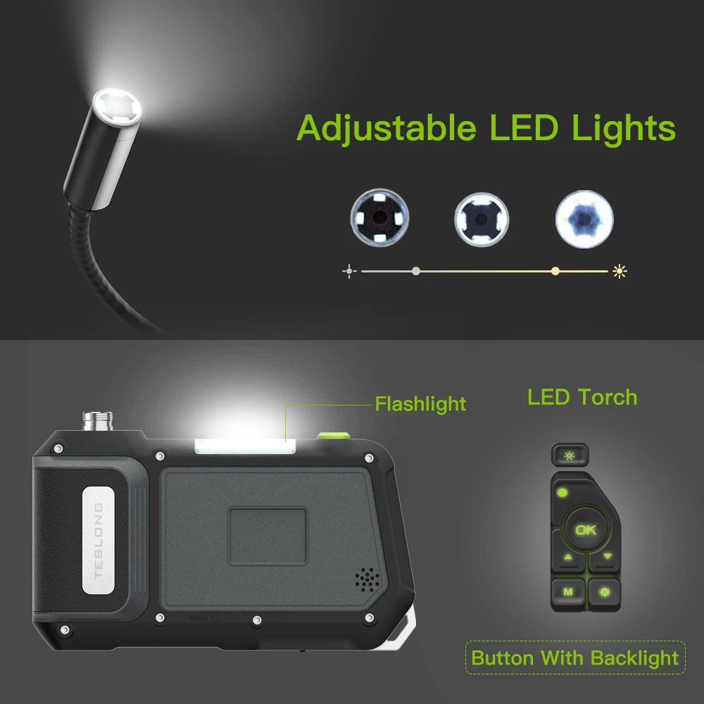 TESLONG NTS500 Endoscope-Borescope with 5\