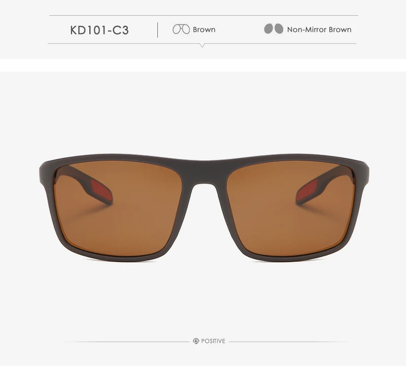 KDEAM VIP Bieten Ultra Licht Rechteckigen Polarisierte Und Photochrome Sonnenbrille Männer – Detail 15