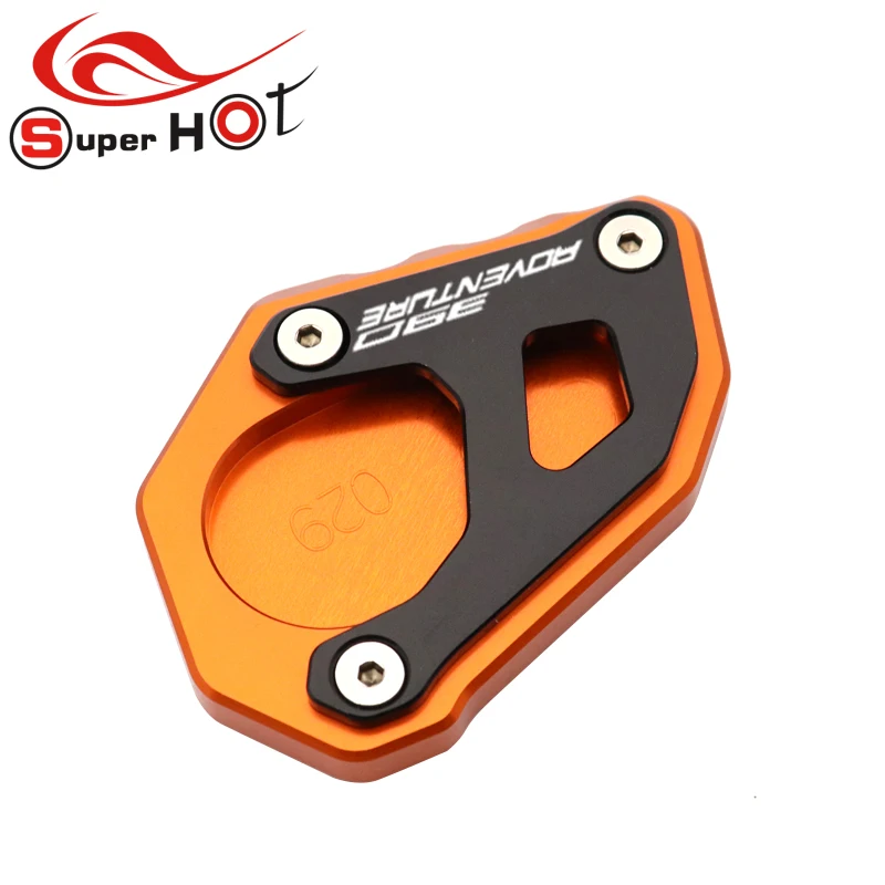 For 790Adventure 790 Adventure Motorcycle Accessories Kickstand Side Stand Plate Pad Support Enlarge Extension