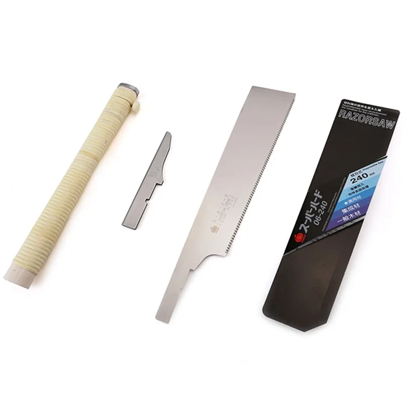 Gyokucho 410 Dày Lưỡi Dao Siêu Cứng Đơn Lưỡi Cưa 240 Mm Gỗ Thấy Hướng Dẫn Sử Dụng Mở Orginal Nhật Bản Thấy