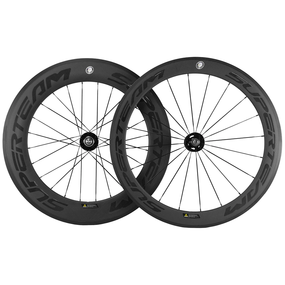 Track Bike Carbon Wheels 60/88mm Clincher 3k Matte Fixed Gear Bicycle Carbon Wheel Chinese Basalt Braking Surface