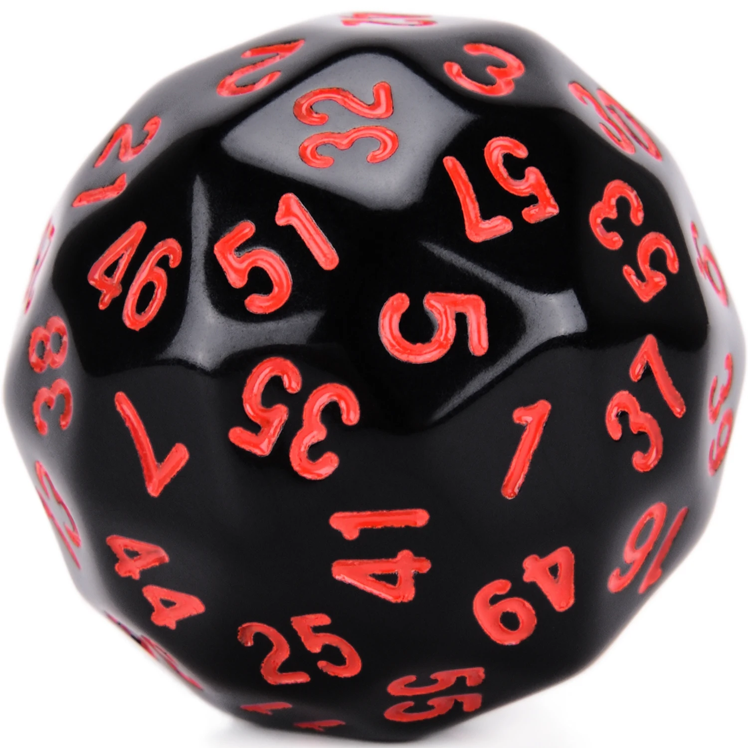 D60 Polyhedral Dice Opaque Color Sixty Sided  for Tabletop Role Playing Games DND