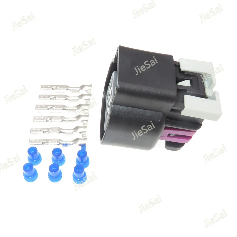 6 Pin 15355297 15418498 Auto Waterproof Female Plug VE Throttle Motor Drive Connector For BUICK