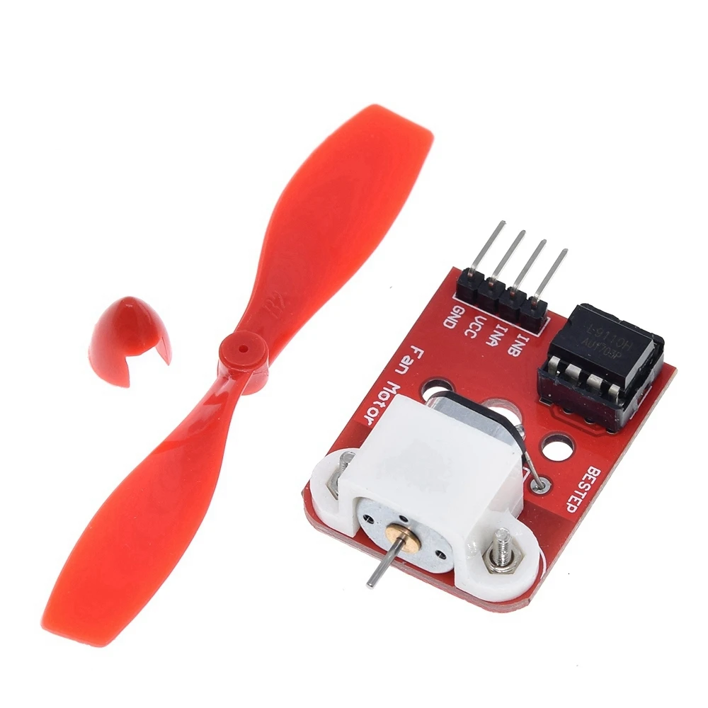 TZT 1/3PCS L9110 Lüftermodul für Arduino Roboter-Design und Entwicklungssteuerung DIY – Detail 2