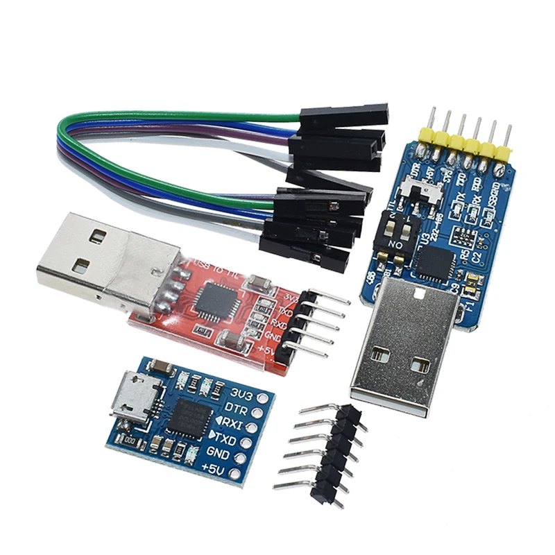 CP2102 USB 2.0 to UART TTL 5PIN Connector Module Serial Converter STC Replace FT232 CH340 PL2303