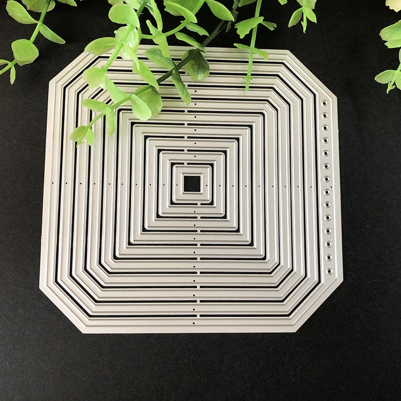 10/pcs metal cutting dies 3D BookmaRing greeting card cut die mold Scrapbook paper craft knife mould blade punch stencils dies
