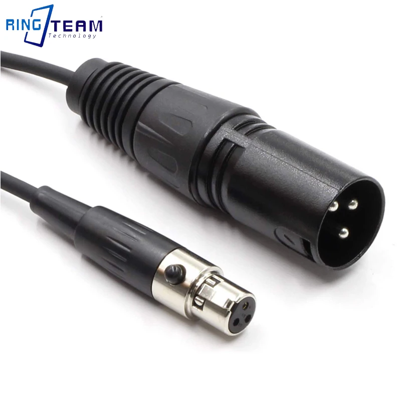 Canon 3-Pin Male Naar Mini Canon 3-Pin Vrouwelijke Rechte Lijn Is Voor Aansluiten Mixers Versterkers Equalizers compressoren Crossovers