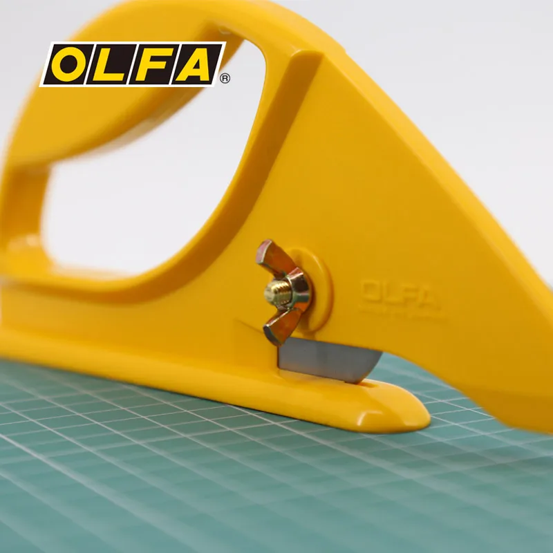 Japan OLFA carpet knife 45-C cloth cutting round knife linear cutter leather tool knife hob blade blade RB45