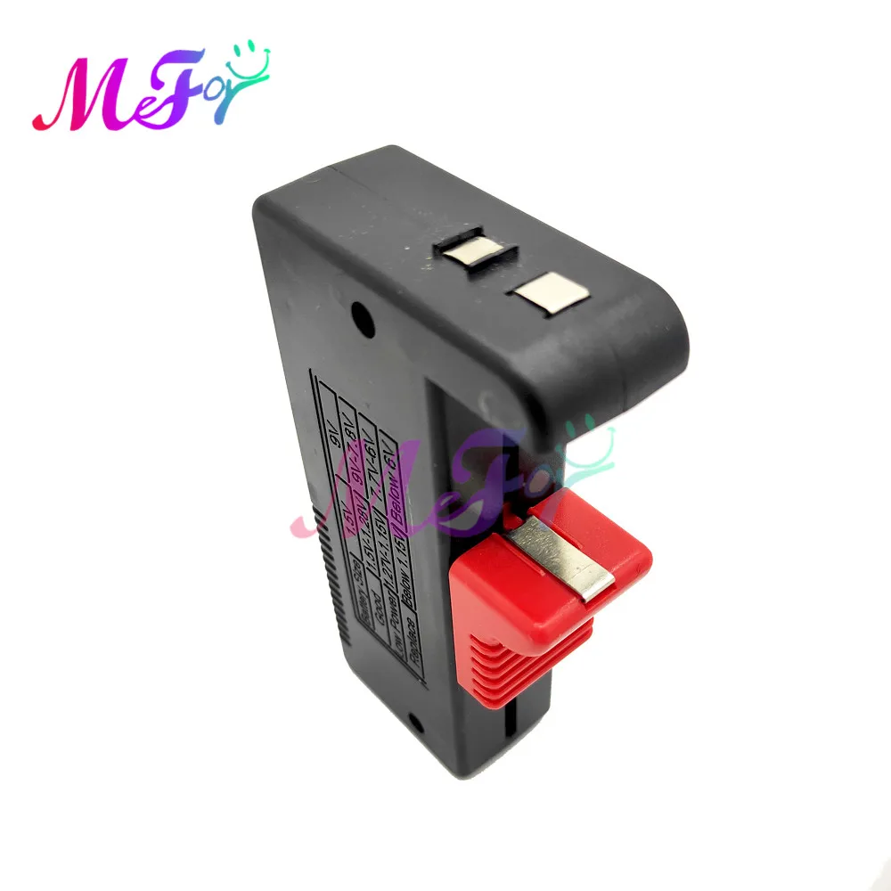BT-168 AA/AAA/C/D/9V/1.5V Baterai Universal Tombol Sel Baterai Kode Warna Meter Menunjukkan Volt Tester Checker BT168D BT-168D