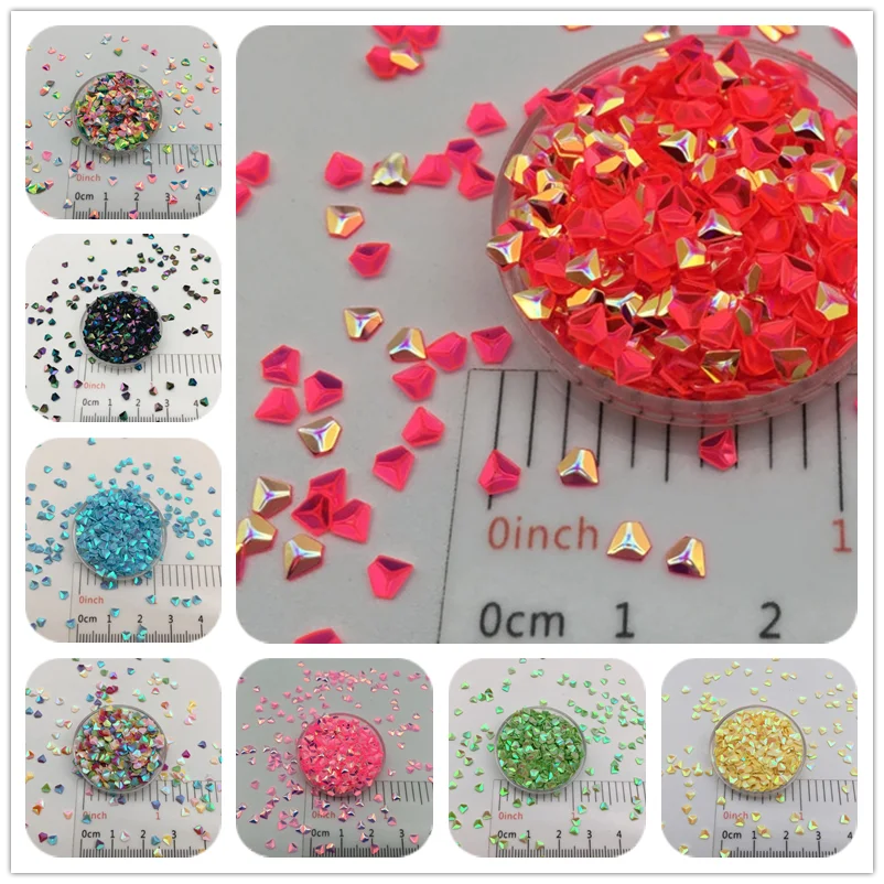 30g/Lot 3mm 3D Diamond Loose Sequins Glitter Paillettes For DIY Nail Craft,Craft Making, Wedding Decoration confetti Wholesale