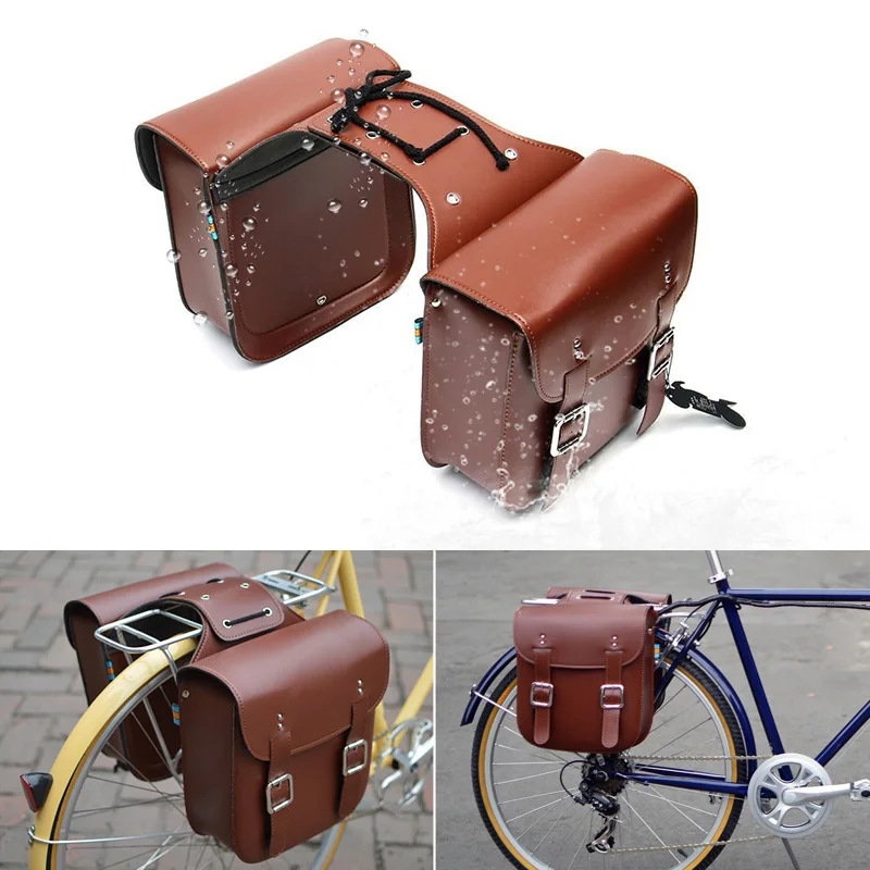 For Sportster XL 883 1200 Honda Yamaha Suzuki Motorcycle SaddleBag Large Capacity Motorbike Side Bags Storage Tool Parts