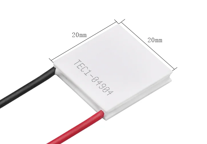 TEC1-04902 TEC1-04904 TEC1-04903 Semikonduktor Kulkas Pendingin Termoelektrik Baterai Lithium Portabel 20*20Mm Cooler