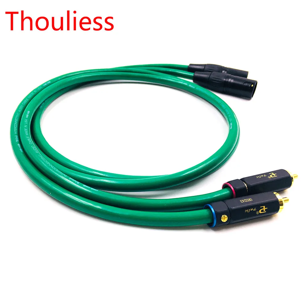 

Thouliess Pair Type- BR-109 RCA to XLR Balacned Audio Cable RCA Male to XLR Male Interconnect Cable with MCINTOSH USA-Cable